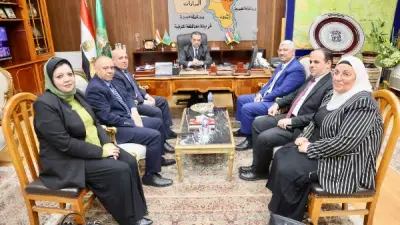 محافظ المنوفية يستقبل رئيس جنوب الدلتا للكهرباء لتعزيز التعاون ودعم خطط التطوير