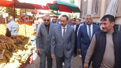 محافظ سوهاج الجديد يبدأ مهامه بجولة ميدانية موسعة تشمل مرافق تكنولوجية وصحية وتجارية