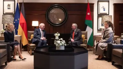 الملك عبد الله الثاني يلتقي شتاينماير: وقف التصعيد بالضفة ودعم الهدنة في غزة أولوية