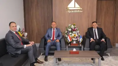 محافظ دمياط يستقبل رئيس الجامعة لمناقشة تعزيز التعاون المشترك