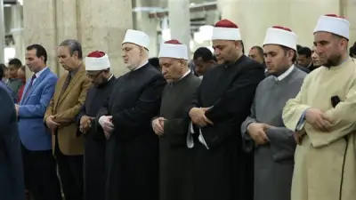 أجواء إيمانية تعم الجامع الأزهر في الليلة الثانية من رمضان مع آلاف المصلين