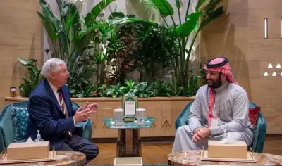 لقاء ولي العهد السعودي مع السيناتور الأمريكي ليندسي جراهام يناقش تعزيز العلاقات الثنائية