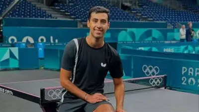 يوسف عبد العزيز يغيب عن كأس العالم لتنس الطاولة بسبب تراجع تصنيفه العالمي