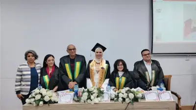 بسمة مصطفى تناقش رسالة ماجستير حول توظيف التقنيات المسرحية في العلاج بالفن