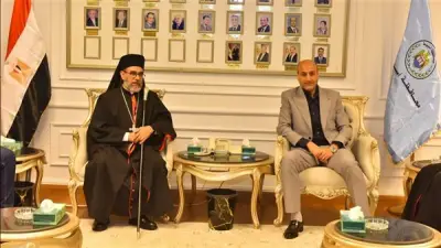 محافظ أسيوط يستقبل وفد الكنيسة الكاثوليكية ويؤكد على تعزيز التعاون المشترك لخدمة المجتمع