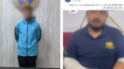 الداخلية تكشف تفاصيل تعدي عامل على شخصين بسلاح أبيض في الجيزة