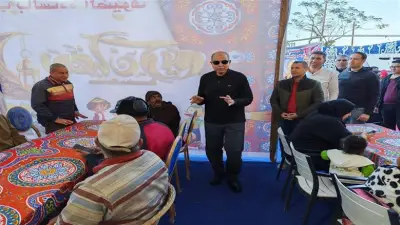 محافظ المنيا يتفقد مائدة الرحمن الرئيسية ويؤكد على تقديم وجبات إفطار متكاملة