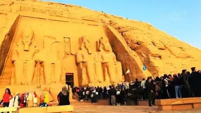 أسوان تختتم استعداداتها لاستقبال آلاف الزوار لمشاهدة تعامد الشمس بمعبدي أبوسمبل