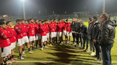 منتخب الشباب يواصل تدريباته للعراق بدعم كامل من اتحاد الكرة