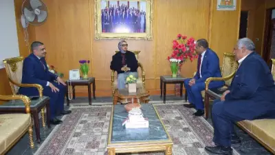 محافظ الوادي الجديد تشارك في أول اجتماع لمجلس المحافظين وتلتقي أعضاء البرلمان