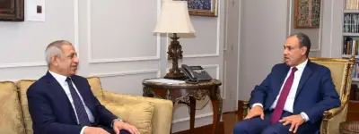 وزير الخارجية يبحث مع رئيس الأكاديمية العربية للعلوم والتكنولوجيا توسيع مجالات الشراكة