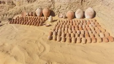 اكتشاف مقابر صخرية تعود للدولة القديمة في منطقة قبة الهواء بأسوان