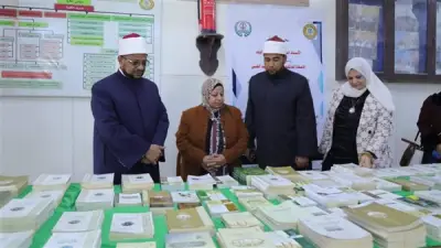 أمين البحوث الإسلامية يفتتح معرضًا للكتاب في كلية الدراسات الإنسانية للبنات بالقاهرة