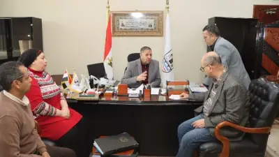 لجنة الموارد البشرية في بني سويف تناقش ملفات نقل وتثبيت العاملين