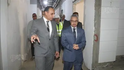 محافظ بني سويف يوجه بتسريع توصيل المرافق لمستشفى ناصر العام الجديد