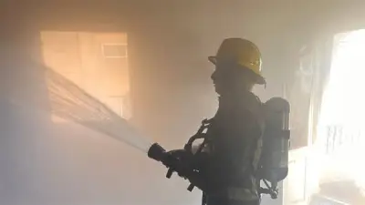 ماس كهربائي يتسبب في حريق فيلا بالنزهة.. والنيابة تأمر بالتحقيق