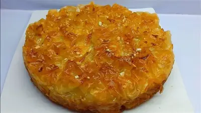 كيكة الجلاش: تحلية رمضانية سريعة تجمع بين القرمشة والطراوة