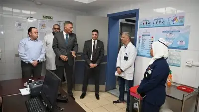 محافظ جنوب سيناء يتفقد مستشفى شرم الشيخ الدولي ويوجه بتحسين الخدمات الطبية