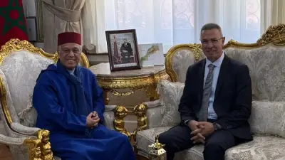 السفير فائد مصطفى يبحث مع سفير المغرب بالقاهرة تطورات القضية الفلسطينية والأوضاع في غزة