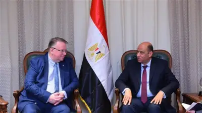 وزير العمل حسن رداد يناقش مع منظمة العمل الدولية تفعيل الملفات المشتركة والاستراتيجيات الوطنية