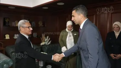 محافظ بني سويف يستقبل وفدًا من شباب البرنامج الرئاسي لتعزيز الحوار والتمكين