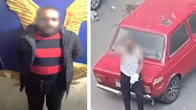 القبض على متهم بالتعدي على زوجته وأهلها بسلاح أبيض في القطامية بعد تداول فيديو