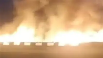 حريقان منفصلان يهددان مزارع ومنشآت في قرى الغربية.. والحماية المدنية تتدخل بسرعة