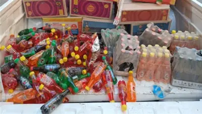 ضبط كميات هائلة من سلع غذائية فاسدة في حملة تموينية موسعة بالفيوم