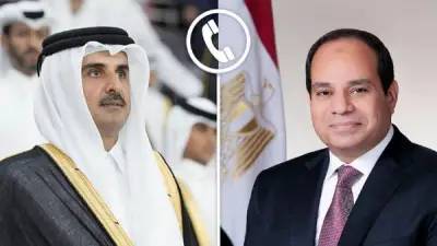 تداعيات الاعتداء الإيراني.. السيسي يؤكد لتميم وقوف مصر إلى جانب قطر