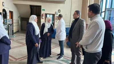 مكافأة نصف شهر لجميع العاملين بوحدة صحية في المنوفية تقديرًا لأدائهم المتميز