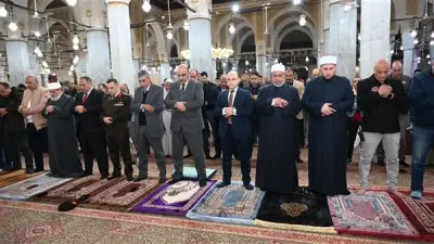 محافظ الغربية يشهد احتفال الأوقاف بذكرى انتصارات العاشر من رمضان في المسجد الأحمدي