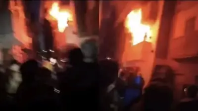 قوات الحماية المدنية تسيطر على حريق شقة سكنية في المنصورة بسبب ماس كهربائي