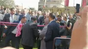 وزيرة التنمية المحلية ومحافظ القليوبية يفتتحان مجزر كفر شكر النصف آلي الأول من نوعه في مصر
