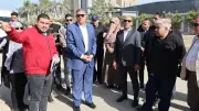 محافظ الجيزة يتفقد مشروعات تطوير الطرق والمرافق بالمنطقة الصناعية في أبو رواش