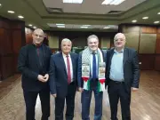 رئيس الوفد: قضية فلسطين أمن قومي وأسعى لإنشاء مصنع أدوية في غزة