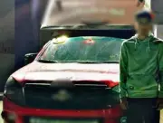 ضبط قائد سيارة نقل بالسير عكس الاتجاه في البحيرة وتوجيه تهمة المخالفات المرورية