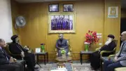 محافظ الوادي الجديد تستقبل الأنبا أرسانيوس لتقديم التهنئة بتوليها المنصب