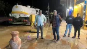 شركة مياه البحر الأحمر تتعامل مع كسر مفاجئ بخط المياه في الممشى السياحي