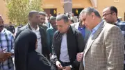 محافظ أسوان يستمع لمطالب المواطنين ويوجه بتسخير الإمكانيات لتلبيتها فوراً