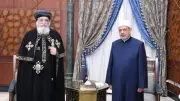 البابا تواضروس يتصل بشيخ الأزهر للاطمئنان على صحته بعد وعكة صحية