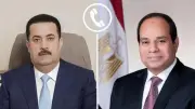 الرئيس السيسي يؤكد لمحمد شياع السوداني دعم مصر الكامل لسيادة العراق وسلامة أراضيه