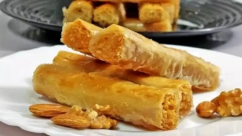 طريقة عمل الجلاش بحشو الكنافة: حلويات شرقية مقرمشة لرمضان والمناسبات