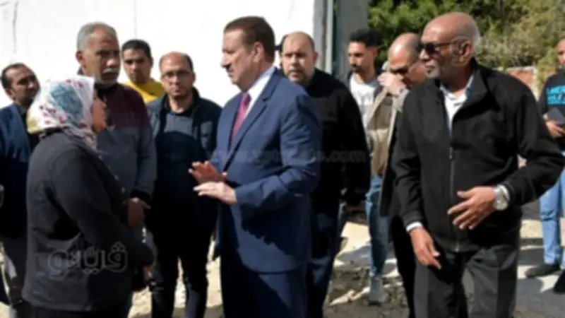 محافظ بورسعيد يتفقد مسجد نور الحياة تمهيدًا لافتتاحه في رمضان