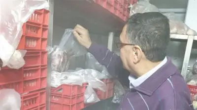 ضبط 13.5 طن لحوم مجهولة المصدر في حملة تفتيشية بالشرقية