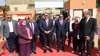 محافظ الجيزة يفتتح مدرستي الأقصى للغات والتعليم الأساسي بالطالبية بـ144 فصلًا دراسيًا