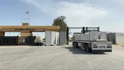 الهلال الأحمر المصري يطلق قافلة زاد العزة 159 حاملة 2,650 طن مساعدات لغزة عبر معبر رفح