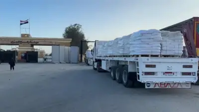 الهلال الأحمر المصري يدفع بأكثر من 2865 طنًا من المساعدات الإنسانية لغزة في قافلة 