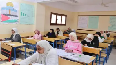 جدول امتحانات مارس للصفين الأول والثاني الإعدادي في الجيزة يبدأ 29 مارس 2026