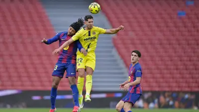 برشلونة يهزم فياريال 4-1 في الدوري الإسباني وسط جدل تحكيمي وثلاثية تاريخية من يامال