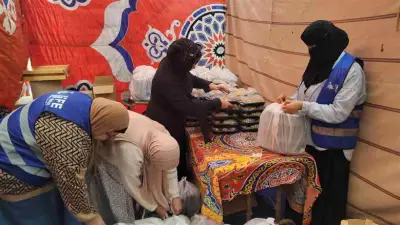 عضو التحالف الوطني يوزع 575 ألف وجبة إفطار خلال شهر رمضان في المنوفية